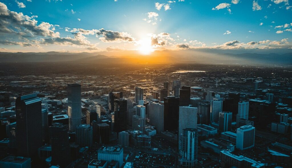 Skyline of downtown Denver, Colorado