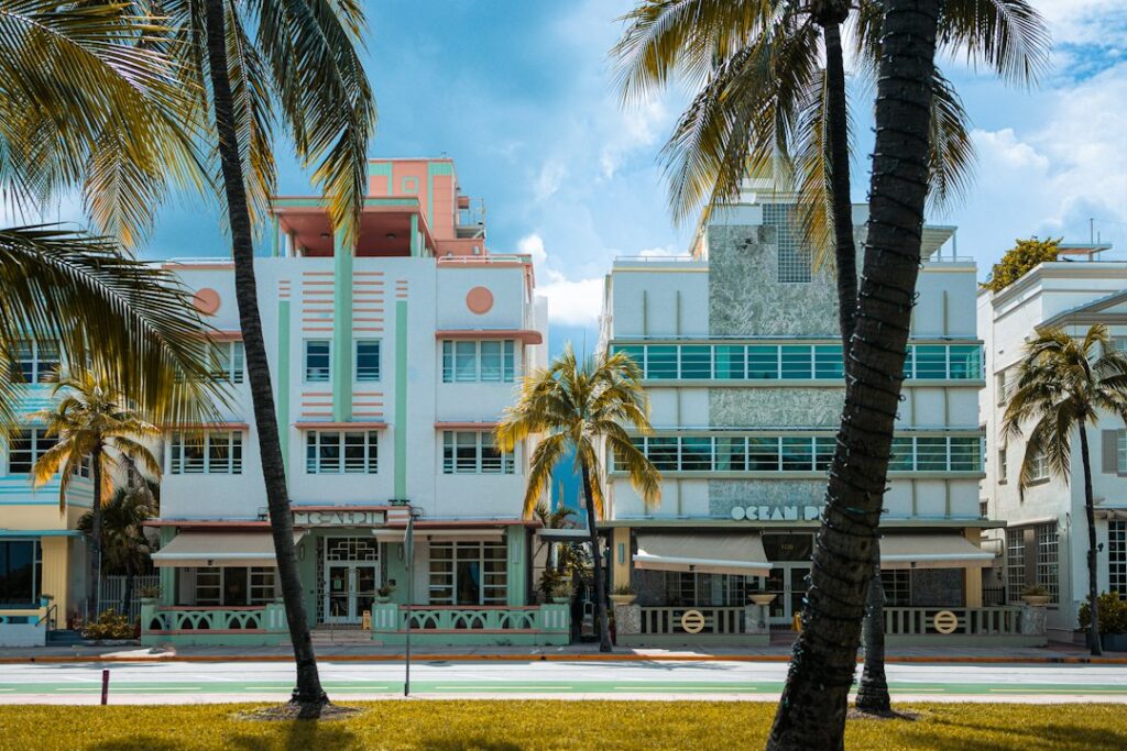 Ocean Drive in South Beach, Miami Beach